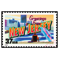 new jersey postage stamp